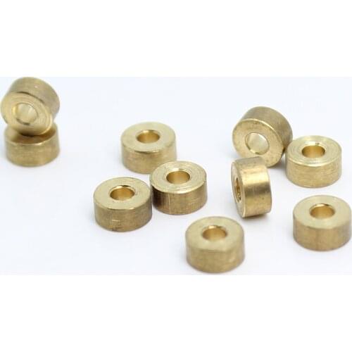 Oil Bearing 5*2B 5*2.5B 6*2.5B 6*3B ( 10 Pcs) Brass Shaft Sleeve Axle Bushing Bearings For DIY RC 4WD Models