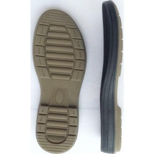 Mens tendon double-colored layer sole Rubber soles high-sole Replace worn soles Wear-resistant shoe materials