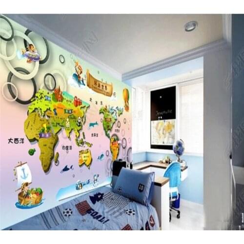 Papel de parede Phantom Circle 3D Childrens Room 3D wallpaper mural,living room home decor