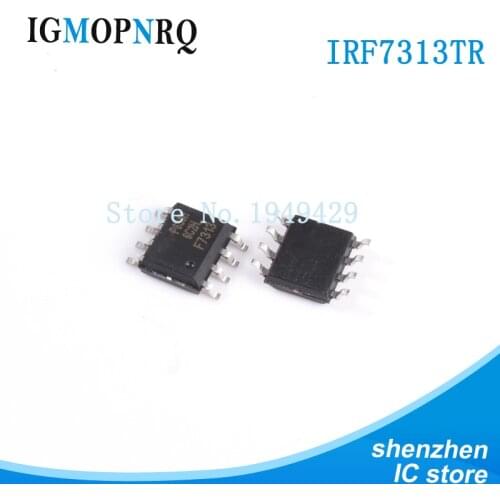 10PCS IRF7313TRPBF SOP8 IRF7313TR IRF7313 F7313 MOSFET MOSFT DUAL NCh 30V 6.5A New
