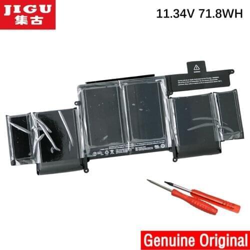 JIGU Original A1493 Laptop Battery For Apple Macbook Pro 13" A1502 ME864 ME866LL/A 020-8148 Late 2013 Mid 2014 Retina