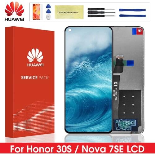 6.5'' Original Lcd for Huawei Honor 30S CDY-AN90 LCD Display Touch Screen Digitizer Parts For Huawei 7 SE 7SE CDY-AN00 NX9B LCD