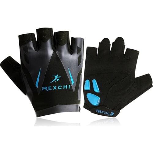 Cycling fingerless gloves men male liquid silicone SBR palm rest shock absorption bicycle female thin breathable equipment bike