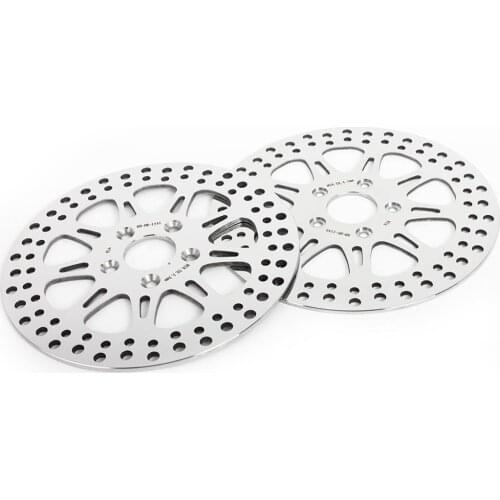 BIKINGBOY Front Rear Brake Discs Disks Rotors Sportster XLS XLH FXD Super Glide Daytona Sturgis FXDWG Wide Rider 93 94 95 96 97