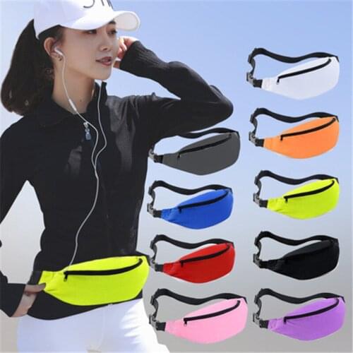 Running Waist Bag Female Belt New Fashion Fanny Pack Chest Handbag Men Unisex Ladies Women Belt Bags Hip Purse Travel Male Bags