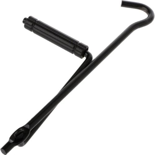 QILEJVS Car Metal Handle Scissors Jack Wrench Auto Truck Black Durable Wheel Repair Tool dropshipping