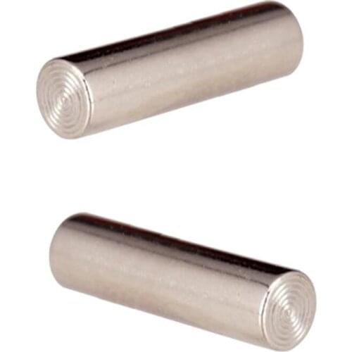 HOT Pack of 12 Pieces Professional Pickup Pole Slug Metal Pins Cyclinder Magnet Slug Rods 18mm for Electric Bass Guitar Replacem