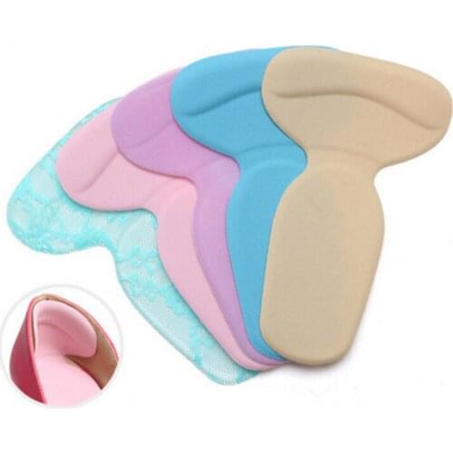 1Pair Sport Running Insoles for Women Shoe Heel High Inserts Insoles Shoe Cushion Soft Pain Relief Foot Care Tools Random Color