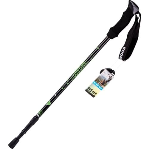 Trekking Mountaineering Pole Foldable Walking Cane Anti Slip Lightweight