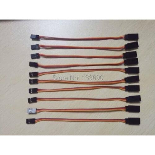 20pcs 150mm 15cm JR male to male plug servo connector servo extension cable wire cable lead wire cable,60 core quality wire core