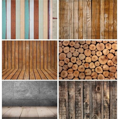 Vinyl Custom Wood Board Photography Backdrops Props Wooden Plank Floor Photo Studio Background 201119MKB-03