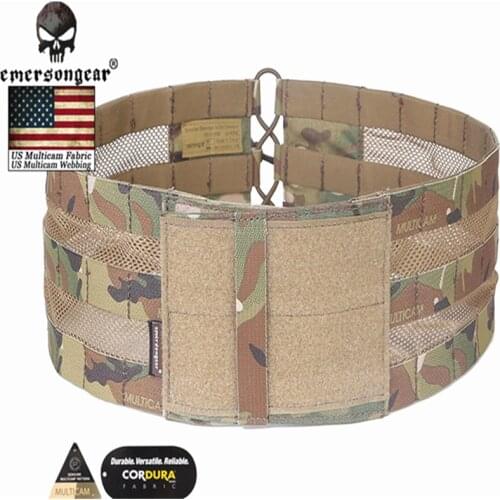 Emersongear Vest Mesh Cummerbund Black Carrier For AVS JPC VEST Cummerbund waist Combat Gear MOLLE Lightweight Assault