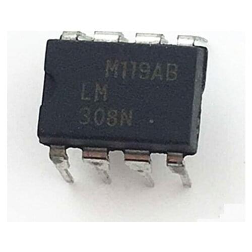 2 PCS LM308N DIP-8 LM308 LM308 LM308AN Operational Amplifiers NEW
