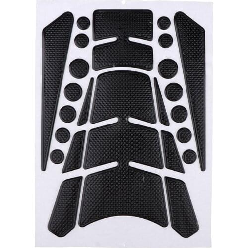 3D Motorcycle Motorbike Racing Fuel/Oil/Gas Tank Decals PVC and Gel Sticker Pad Gas Cap Carbon Fiber Tank Pad Protector