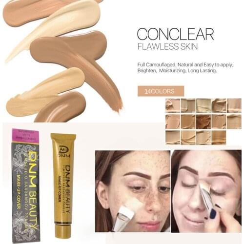 Face Makeup Cover Authentic 100% 30g Primer Concealer Base Professional Face Waterproof Full Cover Dark Circles Cream