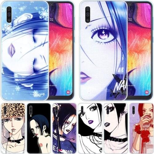 Luxury Silicone Case Anime Nana Osaki for Samsung Galaxy A50 A70 A80 A40 A30 A20 A10 A20E A2 CORE A9 A8 A7 A6 Plus 2018 Cover