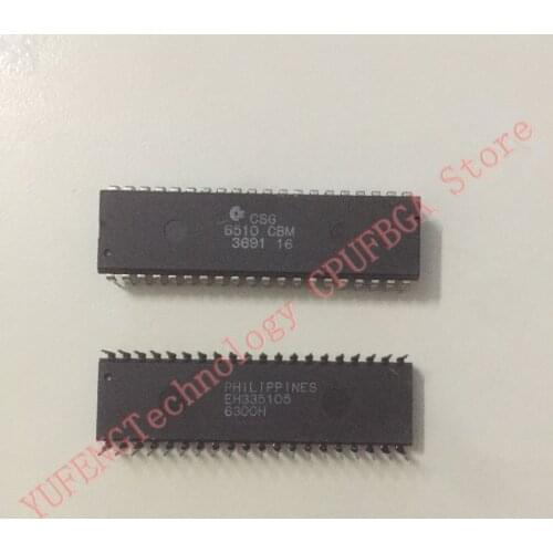 CSG 6510 CBM MOS 6510CBM Antique cpu collection testimony of history antique computer accessories