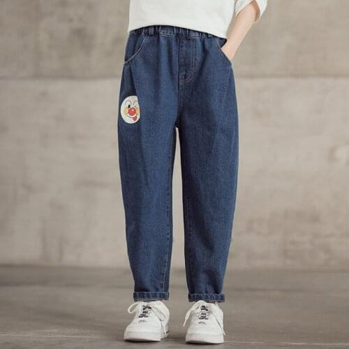 Teen Girls Long Jeans 2021 New Kids Girls Denim Pants 8 10 12 13 14 years