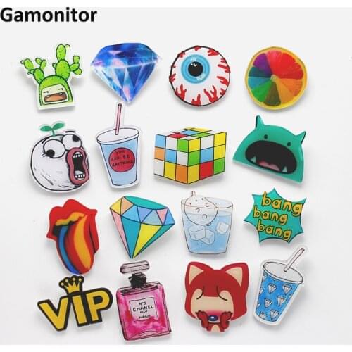 Gamonitor Brooches Letter On Clothes
