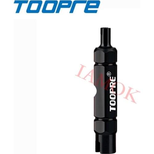 TOOPRE Bicycle 3 in 1 Valve Disassembly Tool Aluminium Alloy Iamok Ultra Light Colour 8.2g Valves Wrench Bike Parts