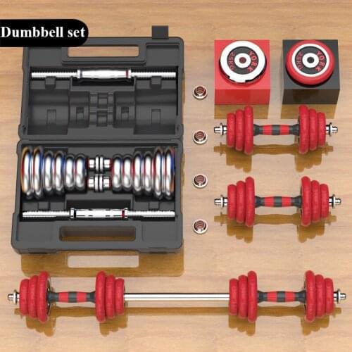 Exquisite Gift Box Type Solid Pure Iron Becomes A Barbell In One Second, A Variety Of Specifications, Multifunctional Dumbbells