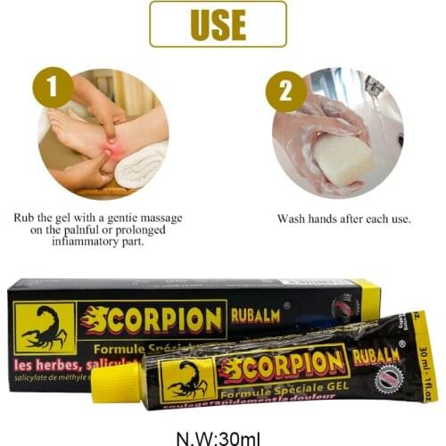 ZB Cold Compress Cream Scorpion Ointment Sprained Ankle and Spine Around Shoulder Protect Joints Soft Tissue Body Care