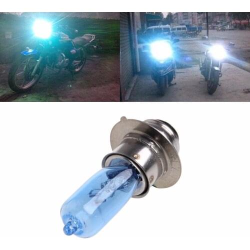 P15D-25-1 DC 12V 35W White Headlight Bulb Lamp For Motorcycle Electric Vehicles