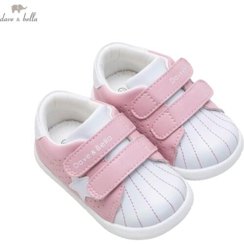DB19658 Dave Bella autumn baby unisex fashion stars shoes new born boys girls casual shoes