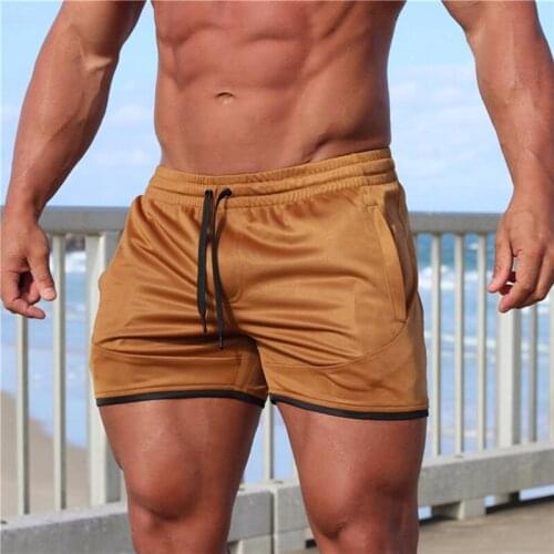 Fashion New Summer Fitness Shorts Breathable Quick-Drying Gyms Bodybuilding Joggers Slim Fit Shorts Camouflage Sweatpants