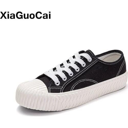 Fashion Women Sneakers Denim Casual Shoes Female Spring Summer Canvas Shoes Lace Up Ladies Vulcanized Footwear Flats feminine