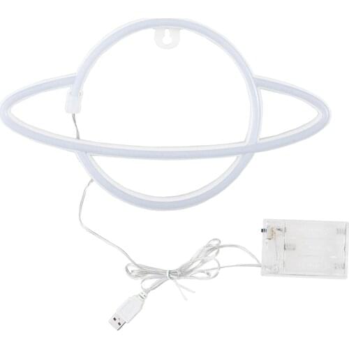 Planet Neon Signs Special LED Night Light Wall Decor Battery or USB Powered for Home Bedroom Bar TS2