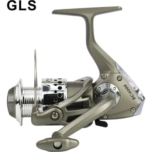 2021 NEW series engineering plastic silver This fishing reel is economical, beautiful and elegant spinning wheel fishing reel