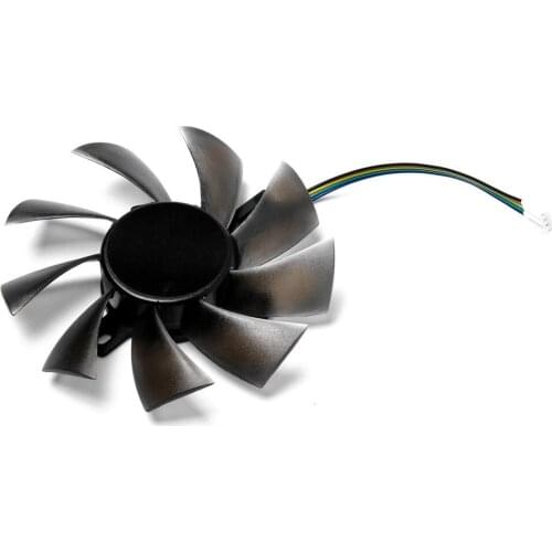 Replacement Graphics Card Cooling Fan For GeForce GTX 1060 Mini 3GB ITX T129215SH 4Pin Cooler Fan