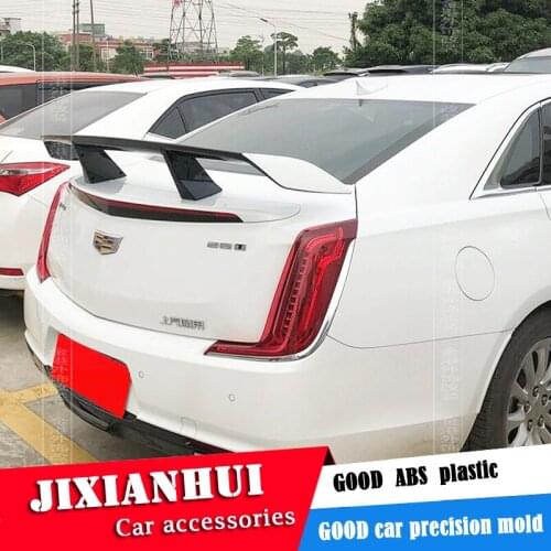 For Cadillac ATS Sedan Universal TF Spoiler 2006-2018 CT4 CT5 Spoiler ABS plastic Material Car Rear Wing Color Rear Spoiler