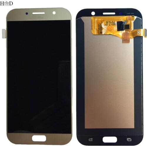 TFT 5.7'' Mobile LCD Display For Samsung Galaxy A7 2017 A720 LCD A720F A720F/DS LCD Display Touch Screen Digitizer Adjust Tools