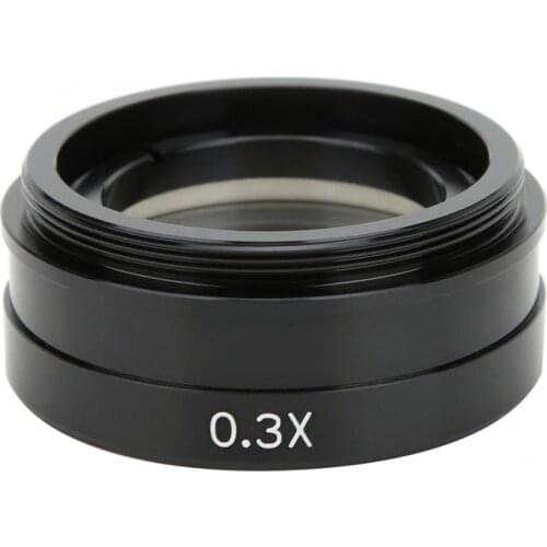 0.3X Industrial Microscope Camera Zoom C-Mount Lens For XDC XDS Monocular Video Microscope