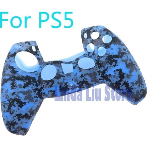1pc Soft Silicone Gel Rubber Case Cover For SONY PlayStation 5 PS5 Console Silicone Protection Skin Case For PS5 Accessories