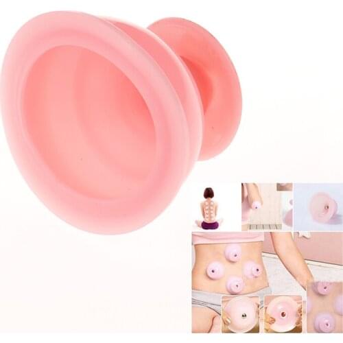 1Pcs Moisture Absorber Anti Cellulite Vacuum Cupping Cup Silicone Family Facial Body Massage Therapy Cupping Cup Set