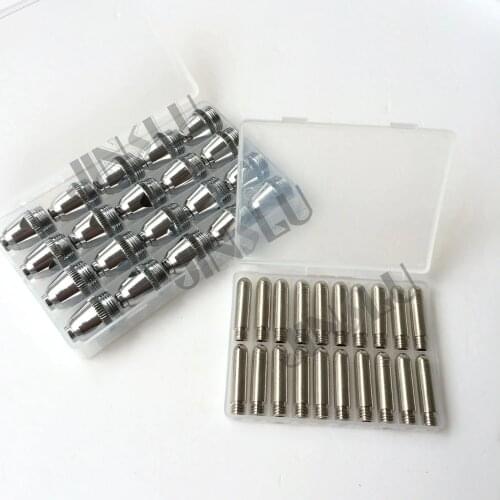 SG-55 AG-60 cutting torch parts 300 pieces electrode and 300 pieces nozzle for Plasma Cutter