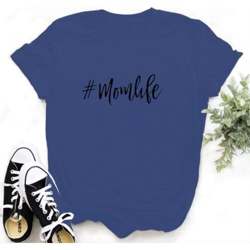 Mom Life Women T-shirts 90s Printing Summer Autumn Print Lady Womens Stylish T Top Shirt Girl Tee T-Shirt TX00058