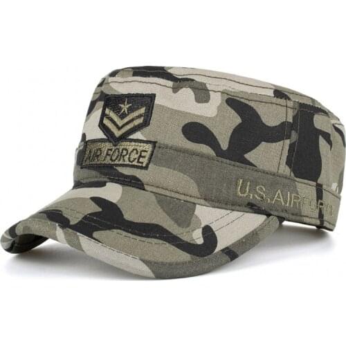 Spring and summer new style AIR FORCE flat cap military hat outdoor sunshade casual hat P020