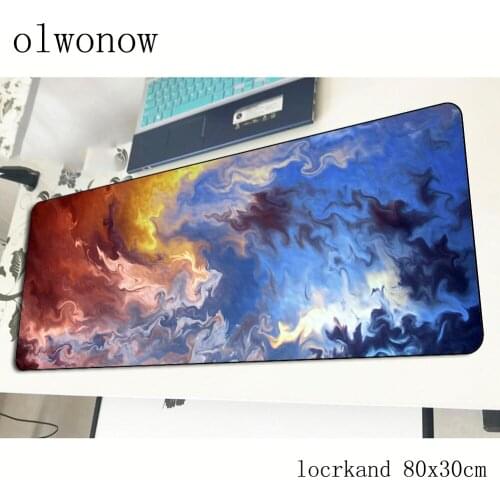 Art pad mouse locked edge computador gamer mouse pad 800x300x2mm padmouse big thick mousepad ergonomic gadget office desk mats