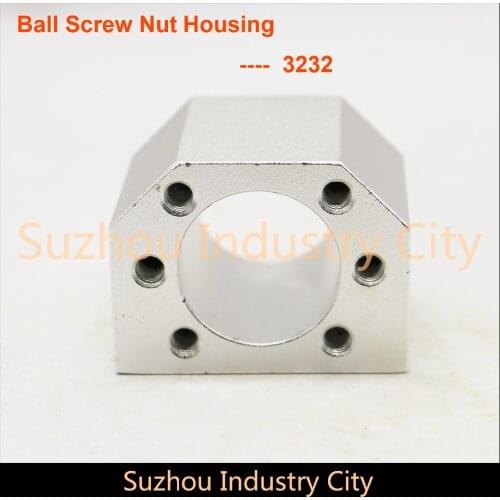 Linear Motion Ball screw SFU 3232 ball screw nut housing nut clamping bracket SFE3232/ holder DSG3232 nut holder
