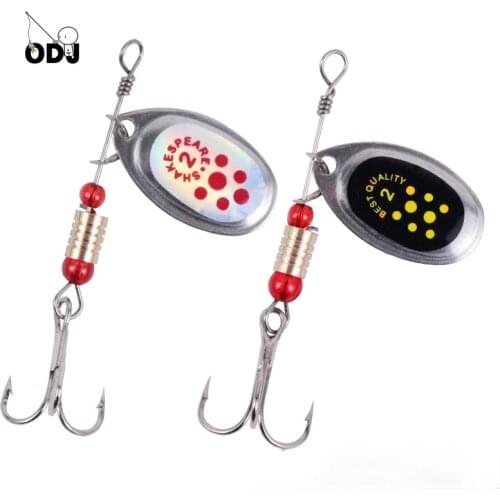 Luya Rotating Sequins 2.5g/6cm Haidilao Alice Fish Professional Fish Killer Fishing Gear Metal Fishing Supplies Golden Hook Bait