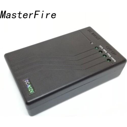 MasterFire 3pcs/lot DC 12V/3800mAH USB 5V/5600mAH Li-ion Battery Rechargeable Lithium-ion Batteries Pack for CCTV camera