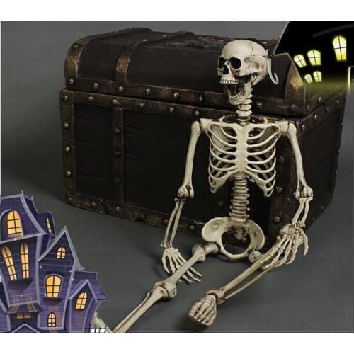 90 cm human body skeleton model Halloween skeleton model thriller toy