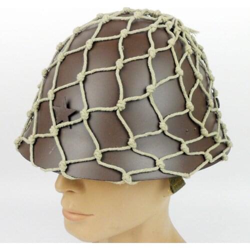 Mens WW2 WWII Japanese military Army 90 Steel Helmet WITH COVER CAMOUFLAGE - World military Store