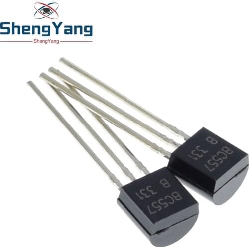 100PCS BC557B TO-92 BC557 TO92 557B new triode transistor