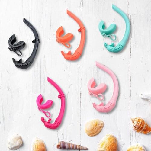 Water Snorkel Portable Foldable Silicone Snorkel Tube High-quality Materials Is Made Of 100% Food-grade Silicone