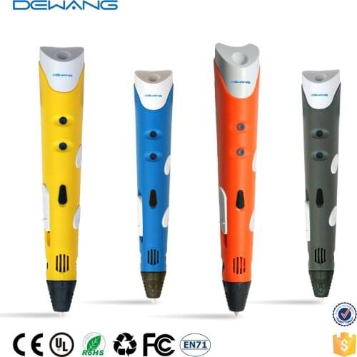 DEWANG 3D Printing Pen Fun and Easy to Use Simple Handheld 3D Printer Pen 5M 10Colors for Your Kids Interesting Gift for All Age